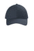 CornerStone Hats CS810 Mens Moisture Wicking Canvas Adjustable Hat Navy Blue Flat Front