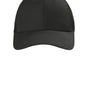 CornerStone Hats Mens Moisture Wicking Canvas Mesh Back Adjustable Hat - Black