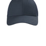 CornerStone Hats Mens Moisture Wicking Canvas Mesh Back Adjustable Hat - Navy Blue