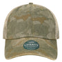 Legacy Hats Mens Old Favorite Snapback Trucker Hat - Green Field Camo/Java
