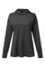 Holloway 222798 Womens Eco Revive Ventura Hooded Sweatshirt Hoodie Black Flat Front