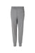 Holloway 222599 Mens Eco Revive Ventura Moisture Wicking Jogger Sweatpants w/ Pockets Heather Grey Flat Back