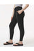 Holloway 222799 Womens Eco Revive Ventura Jogger Sweatpants w/ Pockets Black Model Side