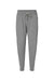 Holloway 222799 Womens Eco Revive Ventura Jogger Sweatpants w/ Pockets Heather Grey Flat Front