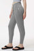 Holloway 222799 Womens Eco Revive Ventura Moisture Wicking Jogger Sweatpants w/ Pockets Heather Grey Model Side