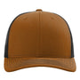 Richardson Hats Mens Snapback Trucker Hat - Carmel/Black