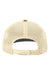 Richardson Hats 112 Mens Snapback Trucker Hat Heather Grey/Birch/Amber Gold Flat Back