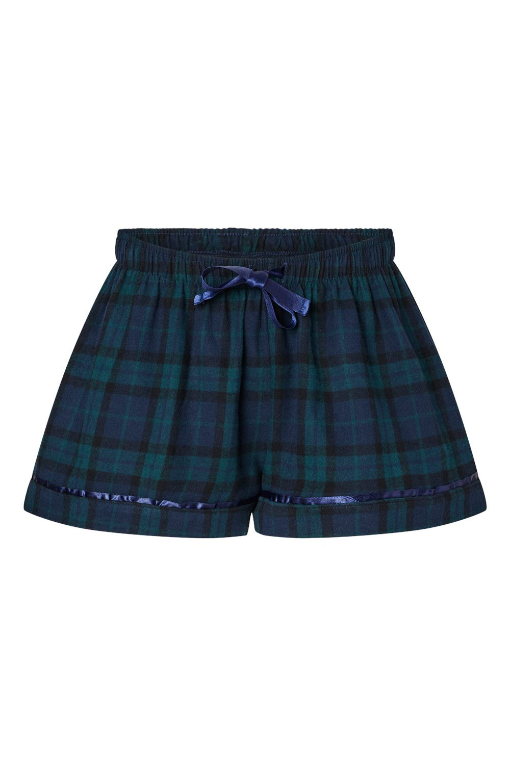 Boxercraft BW6501 Womens Flannel Shorts Scottish Tartan Flat Front