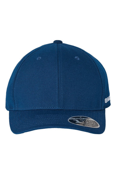 Oakley Hats FOS900833 Mens Pro-Formance Snapback Hat Team Navy Blue Flat Front