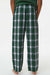 Boxercraft BY6624 Youth Flannel Pants w/ Pockets Green/White Model Back