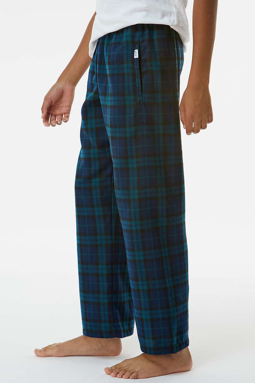 Boxercraft BY6624 Youth Flannel Pants w/ Pockets Scottish Tartan Model Side