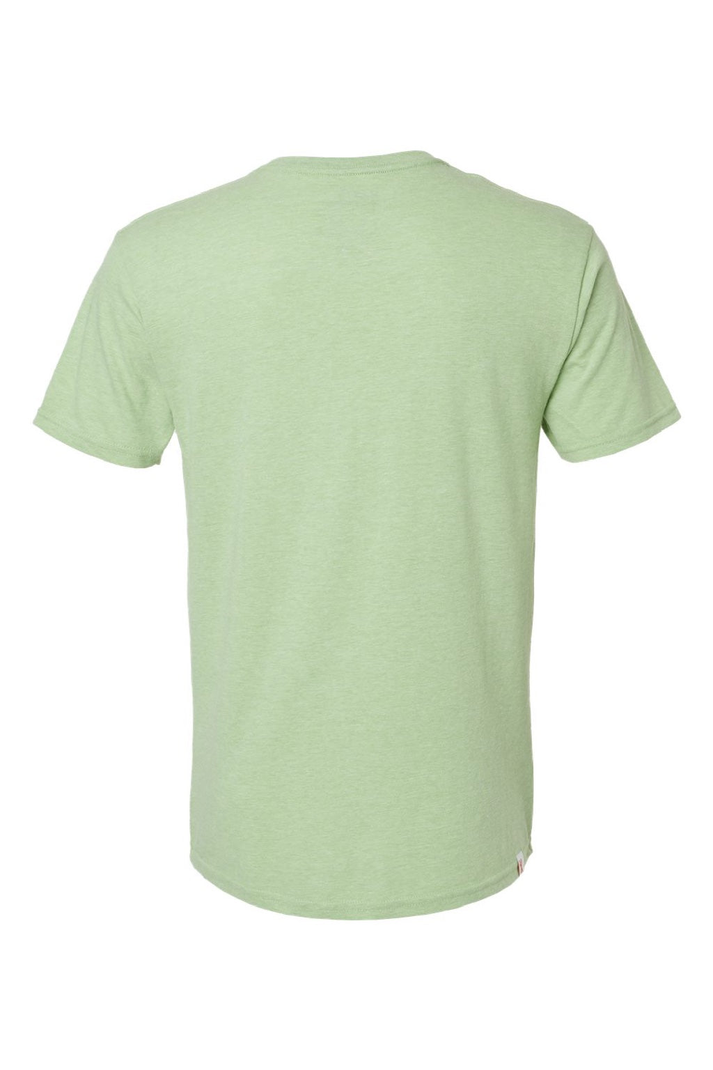 Kastlfel 2010 Mens Recycled Soft Short Sleeve Crewneck T-Shirt Green Tea Flat Back