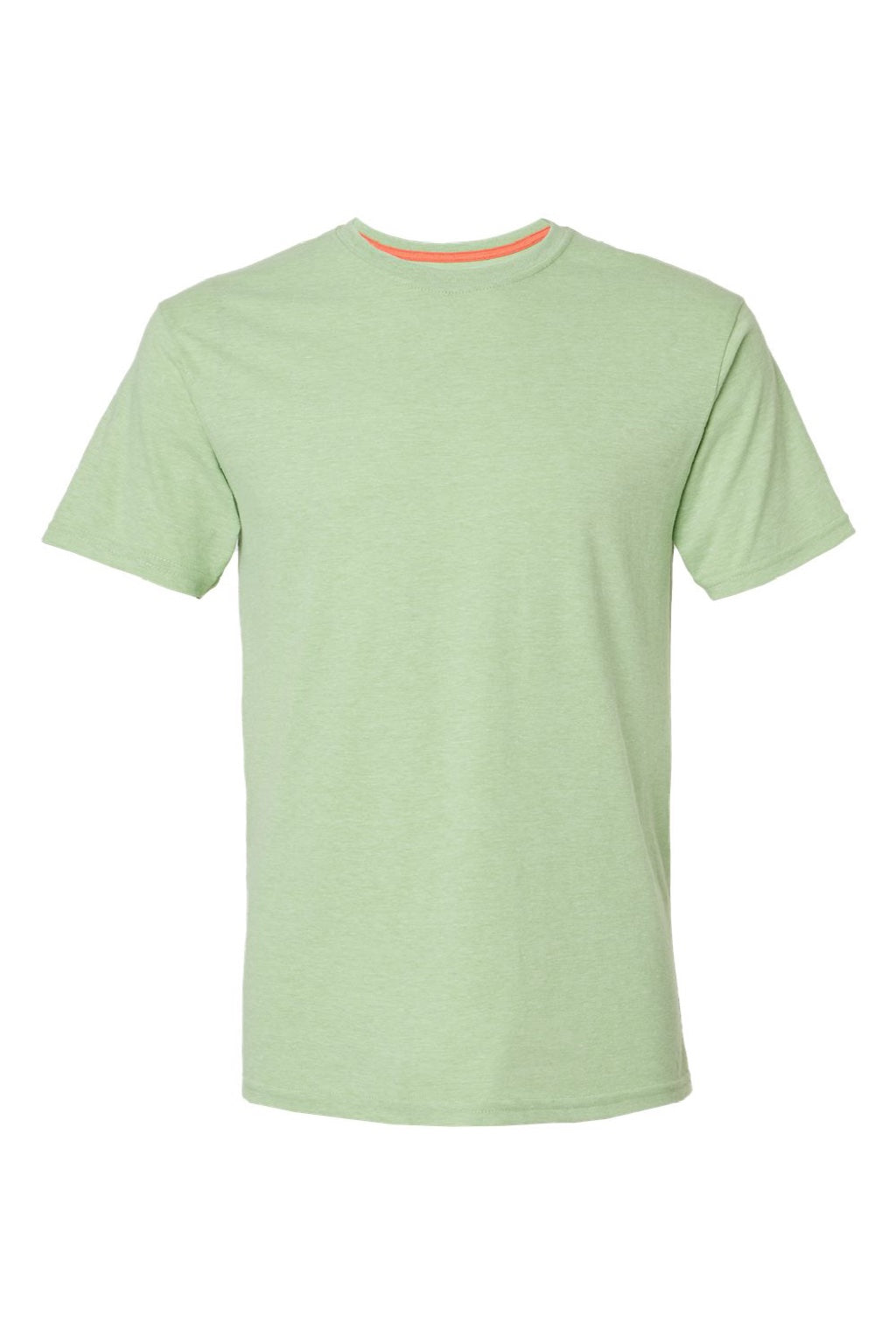 Kastlfel 2010 Mens Recycled Soft Short Sleeve Crewneck T-Shirt Green Tea Flat Front