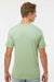 Kastlfel 2010 Mens Recycled Soft Short Sleeve Crewneck T-Shirt Green Tea Model Back