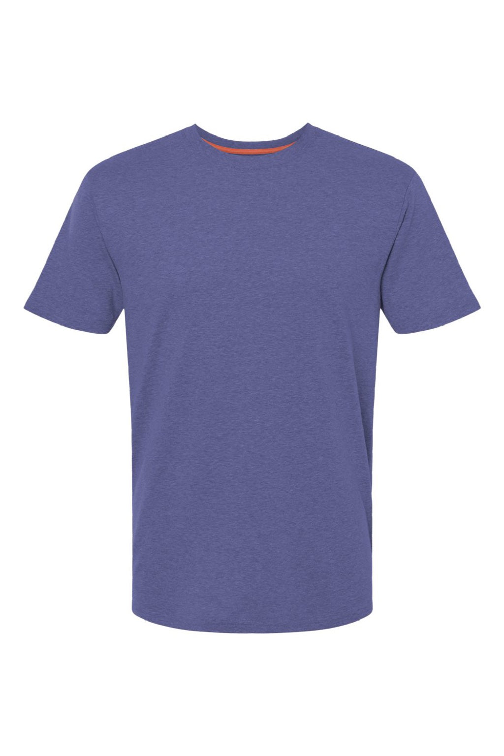 Kastlfel 2010 Mens Recycled Soft Short Sleeve Crewneck T-Shirt Vintage Royal Blue Flat Front