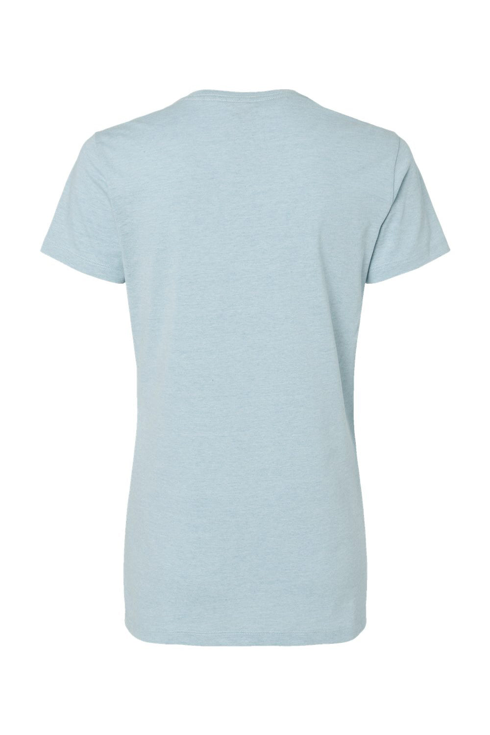 Kastlfel 2011 Womens RecycledSoft Short Sleeve V-Neck T-Shirt Ice Blue Flat Back