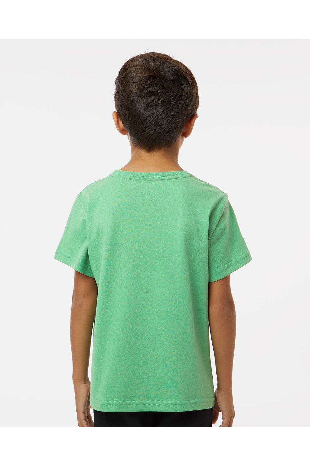 Kastlfel 2015 Youth RecycledSoft Short Sleeve Crewneck T-Shirt Green Model Back