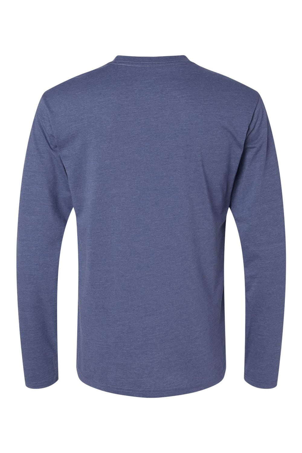 Kastlfel 2016 Mens RecycledSoft Long Sleeve Crewneck T-Shirt Vintage Royal Blue Flat Back