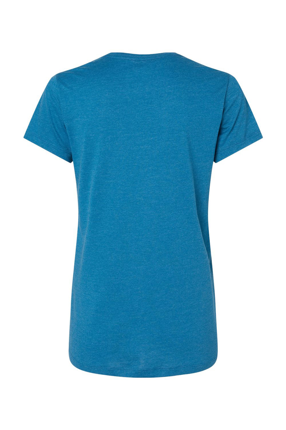 Kastlfel 2021 Womens RecycledSoft Short Sleeve Crewneck T-Shirt Breaker Blue Flat Back