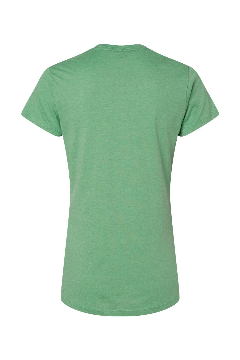 Kastlfel 2021 Womens RecycledSoft Short Sleeve Crewneck T-Shirt Green Flat Back