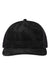 Sportsman Hats SP1550 Mens Modern Snapback Trucker Hat Old Wash Black/Black Flat Front
