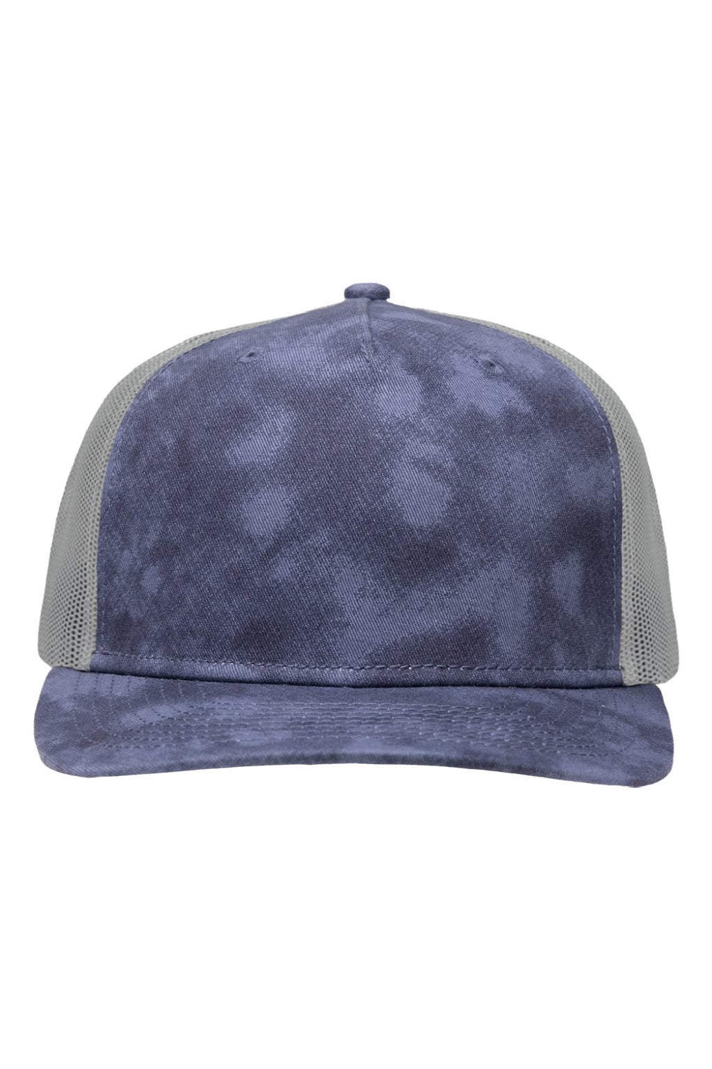 Sportsman Hats SP1550 Mens Modern Snapback Trucker Hat Old Wash Navy Blue/Grey Flat Front