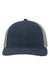 Sportsman Hats SP1650 Mens Modern Snapback Trucker Hat Navy Blue/Grey Flat Front