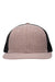 Sportsman Hats SP1650 Mens Modern Snapback Trucker Hat X Hatch Khaki/Black Flat Front