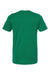 Tultex 602 Mens Short Sleeve Crewneck T-Shirt Kelly Green Flat Back