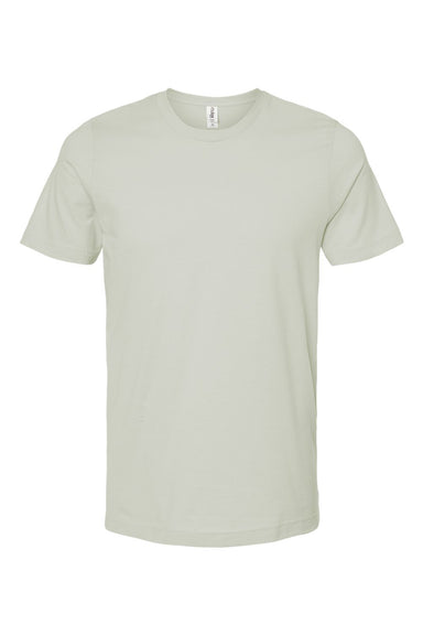 Tultex 602 Mens Short Sleeve Crewneck T-Shirt Light Silver Grey Flat Front