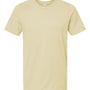 Tultex Mens Short Sleeve Crewneck T-Shirt - Cream - NEW