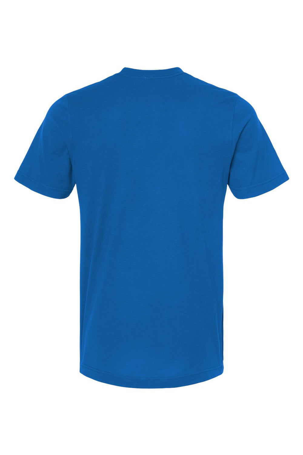 Tultex 602 Mens Short Sleeve Crewneck T-Shirt Royal Blue Flat Back
