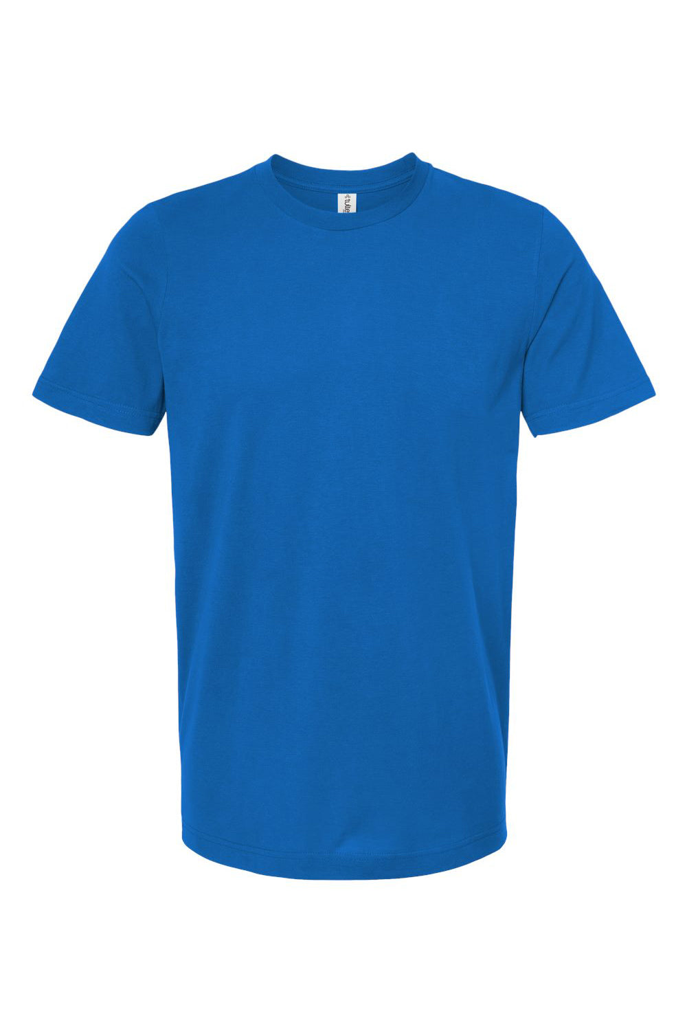 Tultex 602 Mens Short Sleeve Crewneck T-Shirt Royal Blue Flat Front