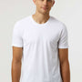 Tultex Mens Short Sleeve Crewneck T-Shirt - White