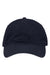 Sportsman Hats SP1700 Mens Adjustabble Dad Hat Brushed Navy Blue Flat Front