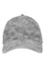 Sportsman Hats SP1700 Mens Adjustabble Dad Hat Old Wash Grey Flat Front