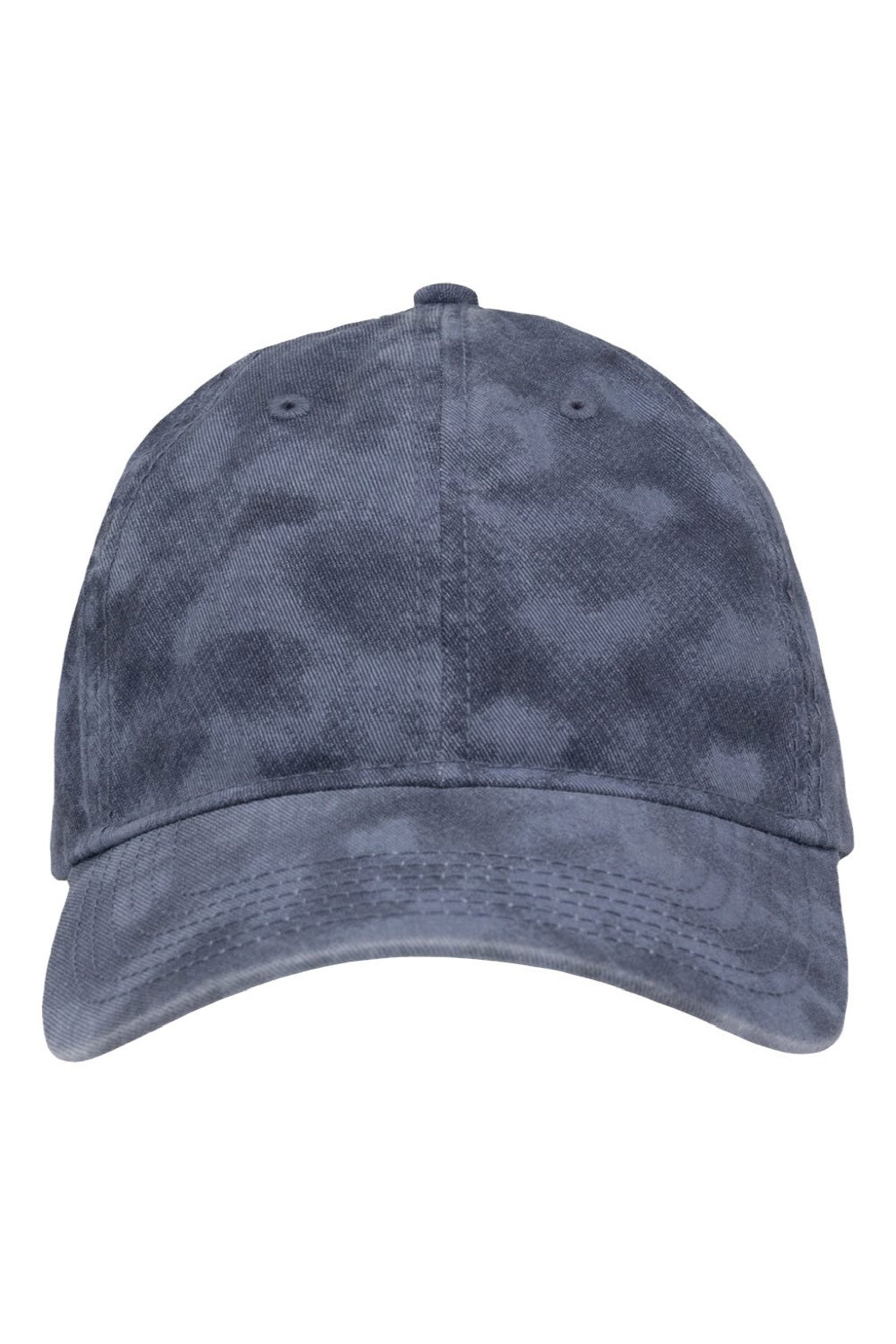 Sportsman Hats SP1700 Mens Adjustabble Dad Hat Old Wash Blue Flat Front