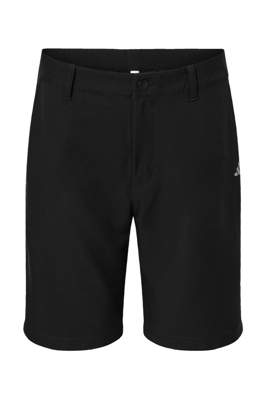 Adidas A2000 Mens Golf Shorts w/ Pockets Black Flat Front