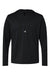 Adidas A596 Mens Lightweight Performance 1/4 Zip Hooded Sweatshirt Hoodie Black Flat Front