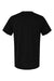 Bella + Canvas 3001ECO Mens EcoMax Short Sleeve Crewneck T-Shirt Black Flat Back