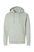 Independent Trading Company SS4500 Mens Hooded Sweatshirt Hoodie w/ Pouch Pocket Dusty Sage Green Flat Front
