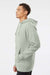 Independent Trading Company SS4500 Mens Hooded Sweatshirt Hoodie w/ Pouch Pocket Dusty Sage Green Model Side