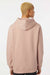 Independent Trading Company SS4500 Mens Hooded Sweatshirt Hoodie w/ Pouch Pocket Dusty Pink Model Back