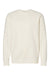 Independent Trading Company IND3000 Mens Crewneck Sweatshirt Bone Flat Front