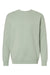 Independent Trading Company IND3000 Mens Crewneck Sweatshirt Dusty Sage Green Flat Front