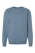Independent Trading Company IND3000 Mens Crewneck Sweatshirt Storm Blue Flat Front