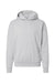 Independent Trading Company IND280SL Mens Avenue Hooded Sweatshirt Hoodie w/ Pouch Pocket Heather Grey Flat Front