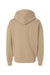 Independent Trading Company IND280SL Mens Avenue Hooded Sweatshirt Hoodie w/ Pouch Pocket Sandstone Brown Flat Back