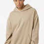 Independent Trading Company Mens Avenue Hooded Sweatshirt Hoodie w/ Pouch Pocket - Sandstone Brown