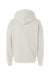 Independent Trading Company IND280SL Mens Avenue Hooded Sweatshirt Hoodie w/ Pouch Pocket Ivory Flat Back